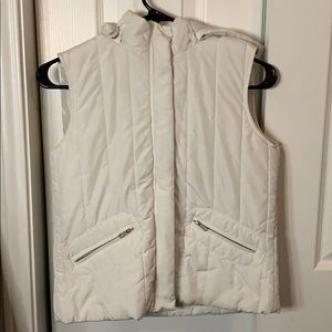 White winter  vest